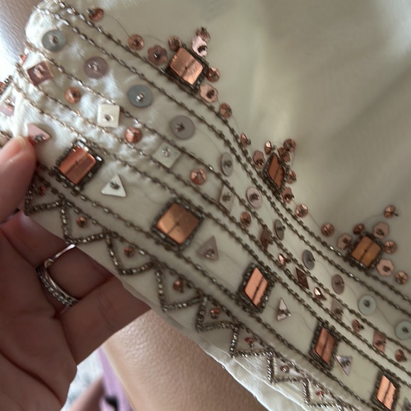 Renzo + Kai Silk Embellished Dress - Picture 10 of 12